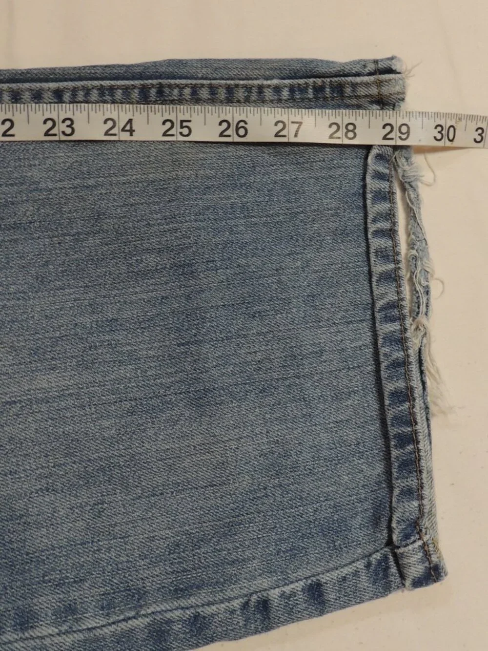 Levi 569 Jeans Y2K Men 36x30 Pockets Distressed Outdoors Denim Blue Jeans